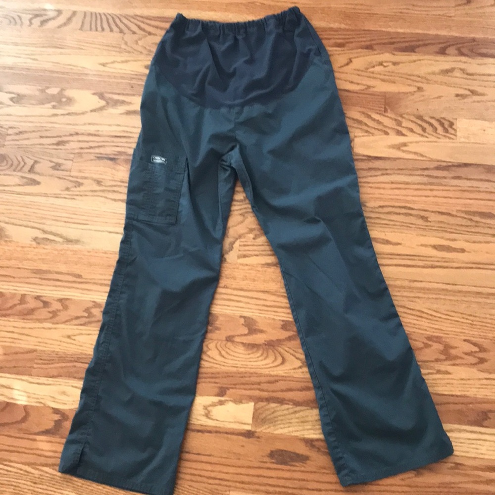 Slate grey Maternity scrub pants size Small